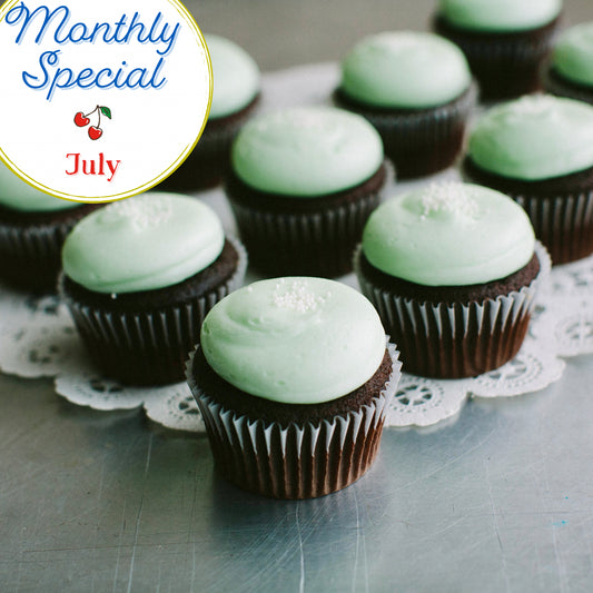 Grasshopper Cupcakes: July Special