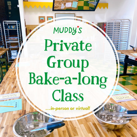 Private Group Bake-a-long Class (in-person or virtual)