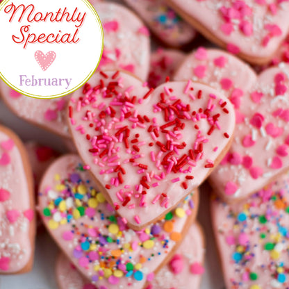 Cherry Heart Cookies: February Special