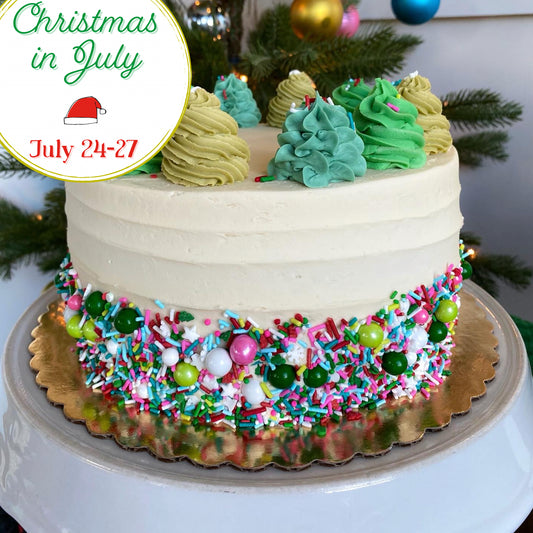 O' Christmas Tree- Decorated Cake: July 24-27