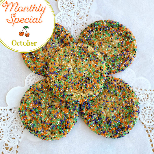 Halloween Sprankle Cookies: October Special