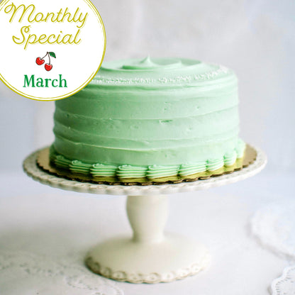 Grasshopper Cake: March Special