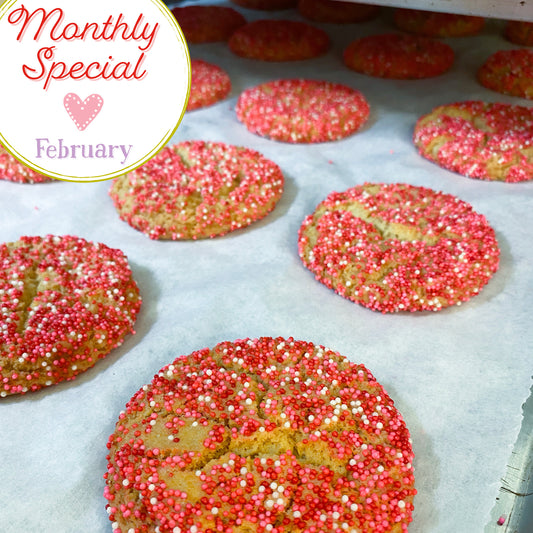 Valentine's Sprankle Cookies: February Special