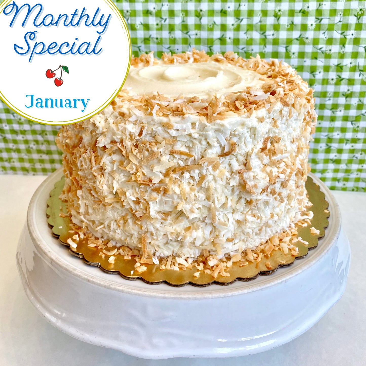 Snowball Cake: January Special