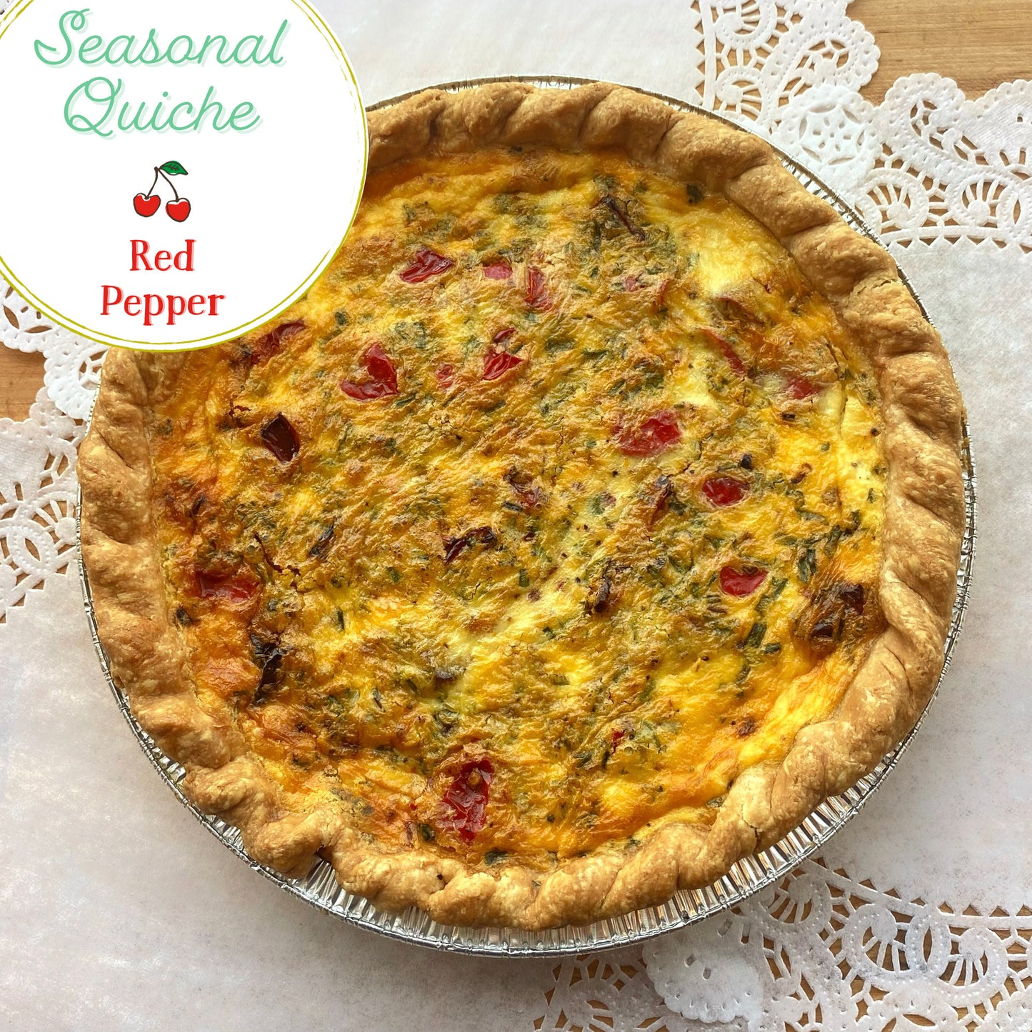 Take & Bake Savory Quiche