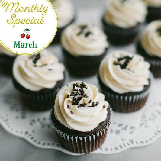 Irish Cream & Beer Cupcakes: March Special