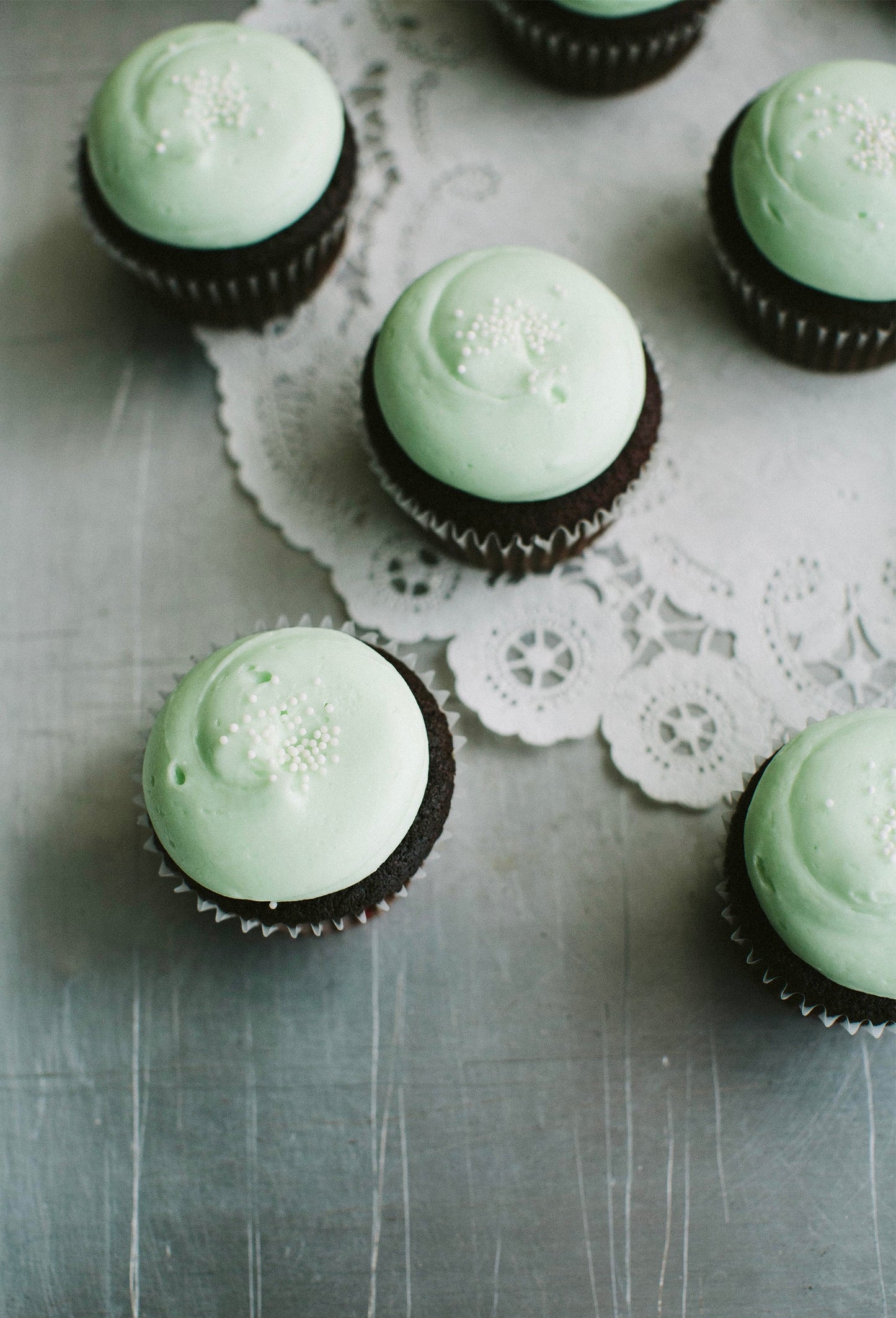 Grasshopper Cupcakes: March Special