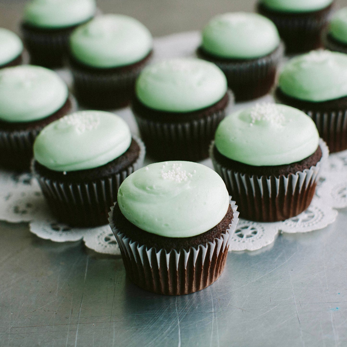 Grasshopper Cupcakes: March Special